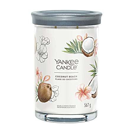 20 oz Signature Large Tumbler Coconut Beach Candle