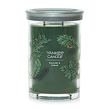 20 oz Signature Large Tumbler Balsam & Cedar Candle