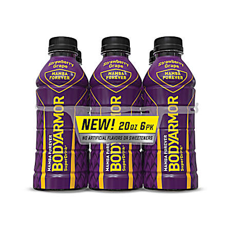 20 oz Strawberry Grape SuperDrink - 6 Pk
