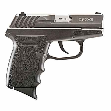 CPX-3 .380 ACP Black-No External Safety Pistol