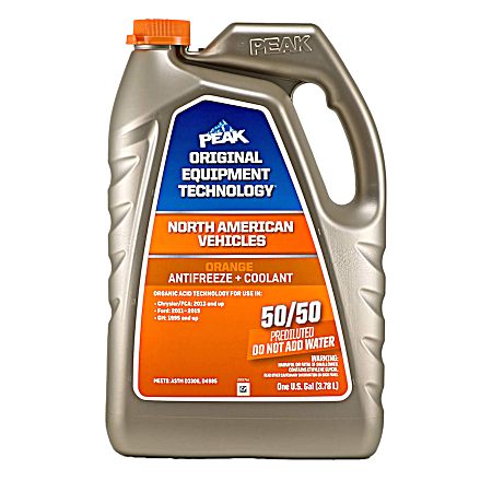 Orange 1 gal 50/50 Antifreeze + Coolant
