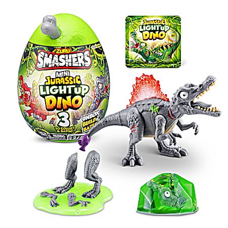 Mini Jurassic Light-Up Dino Surprise Egg - Assorted