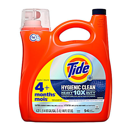 146 oz HE Turbo Clean Original Scent Heavy Duty 10X Liquid Laundry Detergent