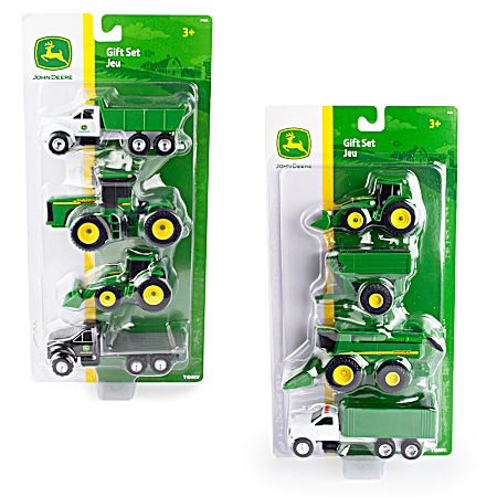 John Deere 4 pc Carded Set - Assorted