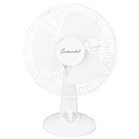 12 in Oscillating Desk Fan w/ 3-Speeds