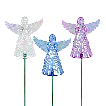 Solar Angel Pot Stake - Assorted