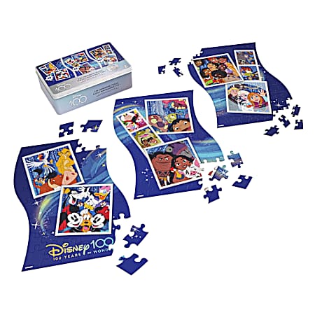 Disney 100th Anniversary 3-in-1 Panoramic Puzzle