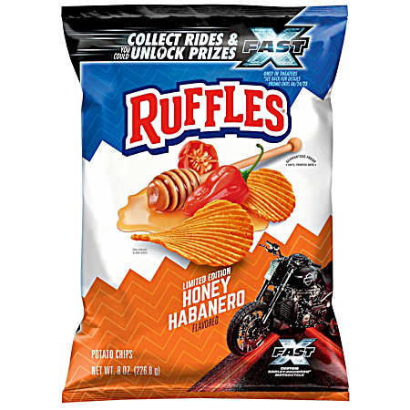 8 Oz Honey Habanero Flavored Potato Chips