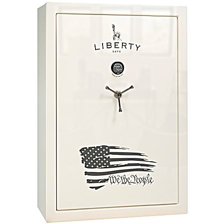 We the People 60 Gun Safe 60 Minute White Gloss w/ E-Lock