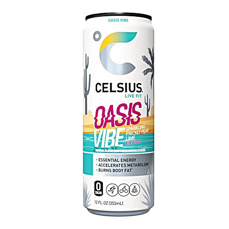 12 oz Sparkling Oasis Vibe Energy Drink