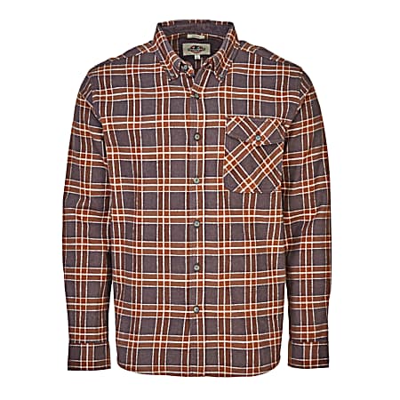 Men's Legend Woven Flannel Long Sleeve Shirt