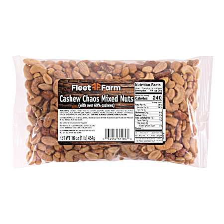 16 oz Cashew Chaos Mixed Nuts