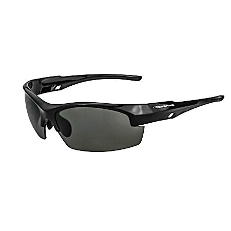 Shiny Black/Smoke Crossfire Firestreak Glasses