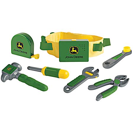 John Deere Deluxe Talking Tool Belt Set