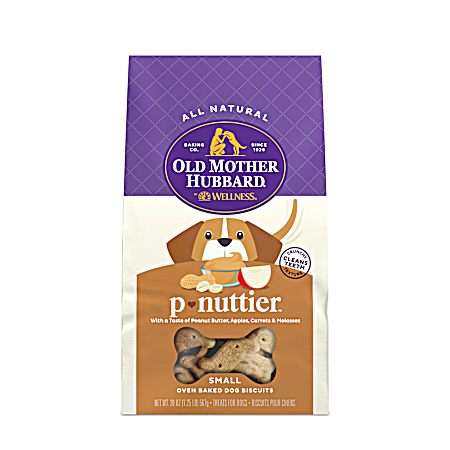 Small Classic P-Nuttier Oven Baked Dog Biscuits