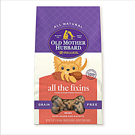 All The Fixins 16 oz Grain Free Oven-Baked Dog Treats