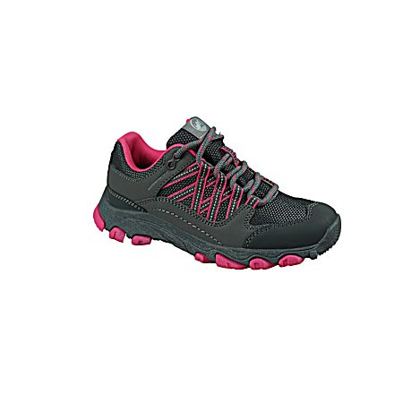 Kids' Grey/Pink Low Hikers
