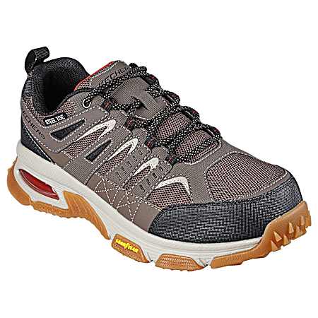 For Work Men's Brown Envoy Arcket Steel Shoe Shoes
