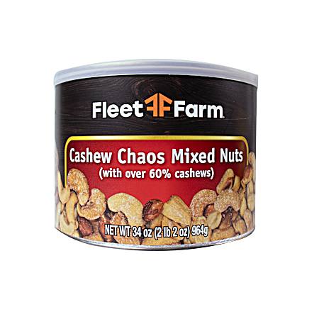 34 oz Cashew Chaos Mixed Nuts