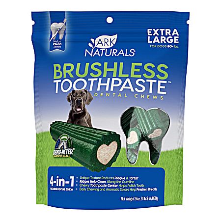 24 oz Brushless Toothpaste Extra Large Dental Dog Treat