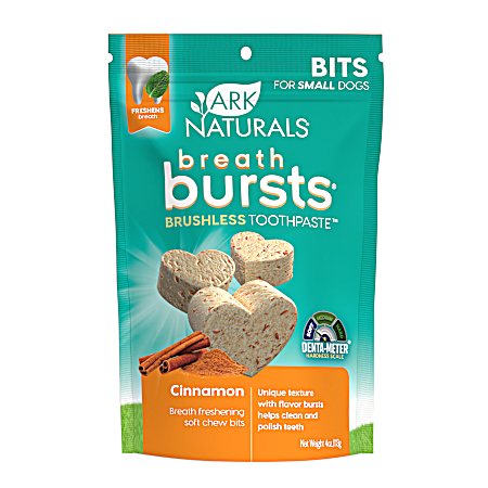 4 oz Breath Bursts Cinnamon Bits for Small Dogs