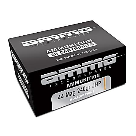 .44 Mag Signature 240 Grain JHP Cartridges - 20 Rounds
