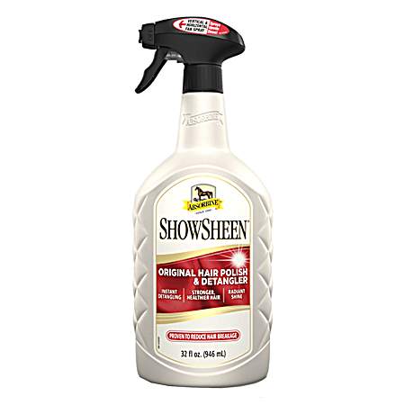 32 oz ShowSheen Hair Polish & Detangler Spray
