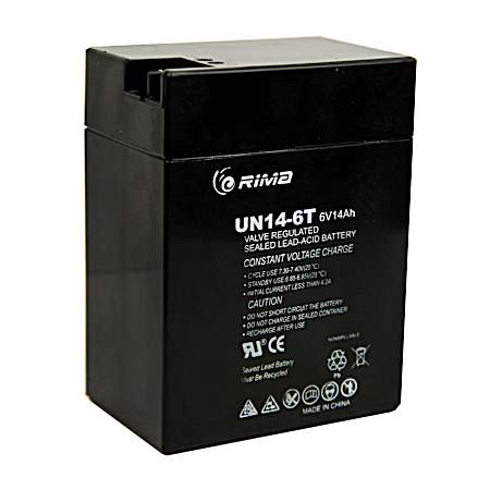 6V Solar Replacement Battery
