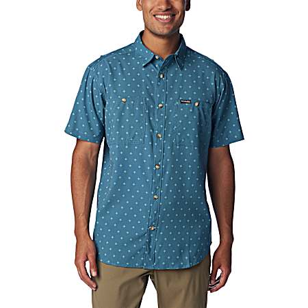 Men's Utilizer Printed Woven Short Sleeve Shirt