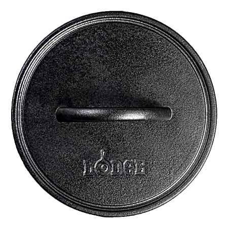 8 in Round Seasoned Cast Iron Grill Press