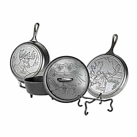 Wildlife Series™ 5 Piece Cast Iron Cookware Set