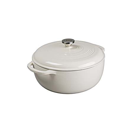 7.5 Qt Oyster Essential Enamel Cast Iron Dutch Oven