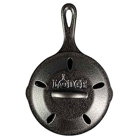 6.5 In Seasoned Cast Iron Smoker Skillet