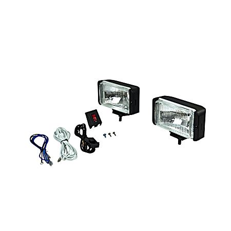 Halogen Rectangular Driving Light Kit