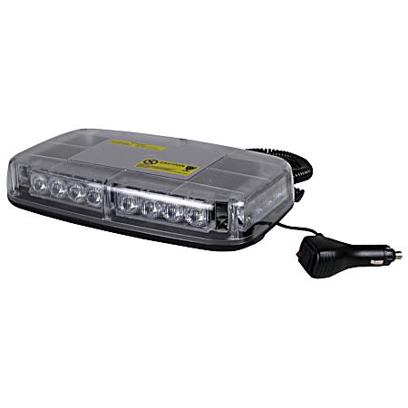 LED Mini Magnetic Warning Light Bar - Clear Lens