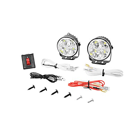 LED 2.5 in Round Accent Light Kit