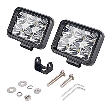 4 in. x 3 in. LED Spot Light Kit