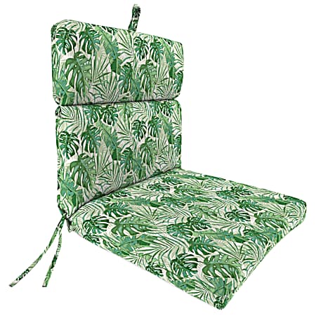 Universal Chair Cushion - Green Leaf