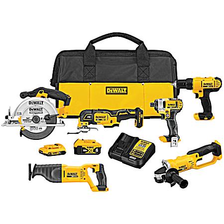 20V MAX Cordless 6-Tool Combo Kit