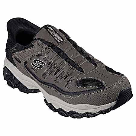 Sport Men's Brown Arch Fit After Burn Slip-In Shoes
