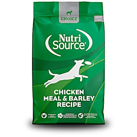 5 lbs Chicken Meal & Barley Recipe Dry Dog Food