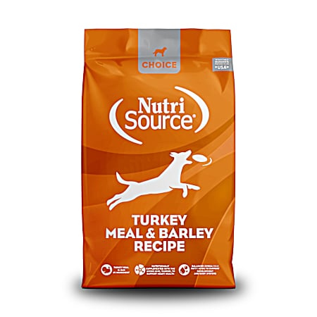 5 lbs Turkey Meal & Barley Recipe Dry Dog Food