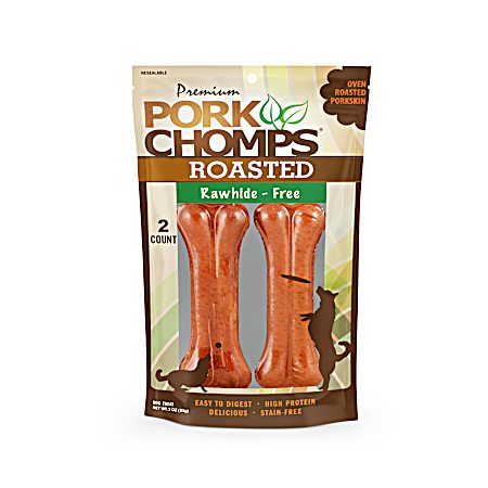 4.5 in Roasted Pressed Bones - 2 Ct