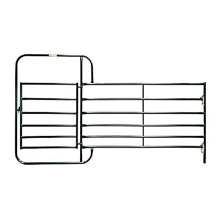 12 Ft. Economy Round Walk Thru Green Panel