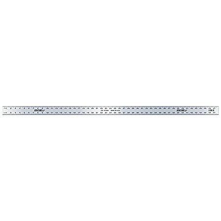 48 in Aluminum Straight Edge w/ 1/8 & 1/16 Increments