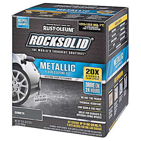 Polycuramine Metallic Floor Coating Kit - 70 Oz.