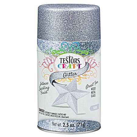 Craft 2.5 oz Glitter Spray Paint