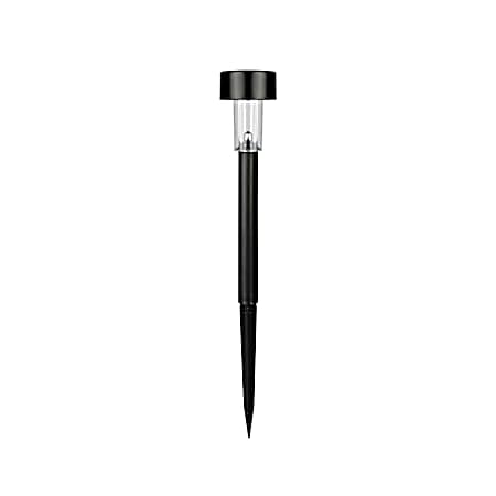 Solar Black Plastic LED Stake Light