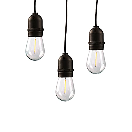 10 pc. Solar Cafe LED String Lights