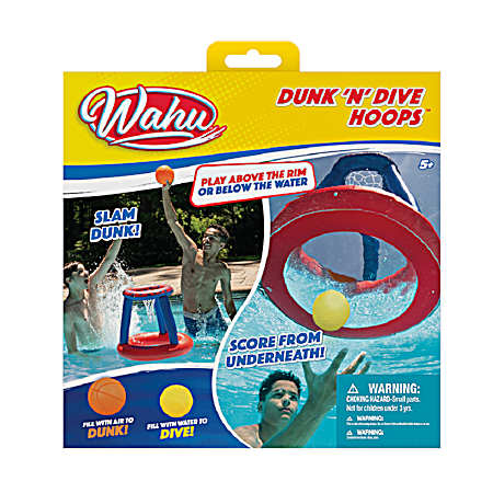 Dunk 'n Dive Hoops Swimming Pool Basketball Game